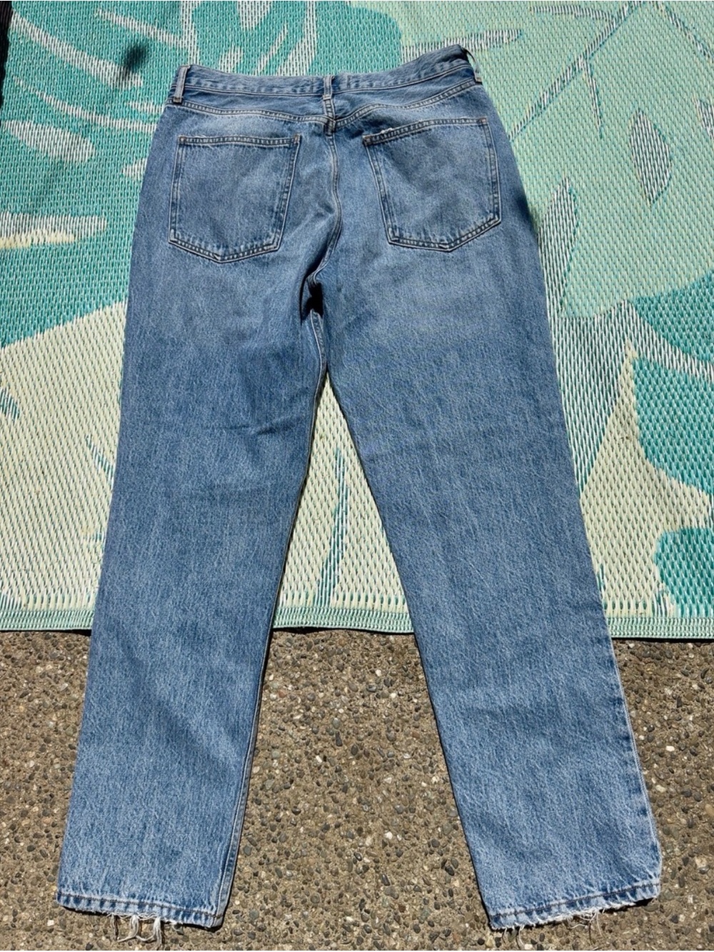 Agolde Jeans 90’s pinch waist jeans in Addition - Light / medium Blue - Picture 4 of 16